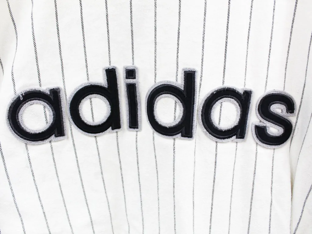 Z - Vintage 90s Adidas Pin Stripe Bomber Jacket sold by HG Vintage product image thumbnail 5