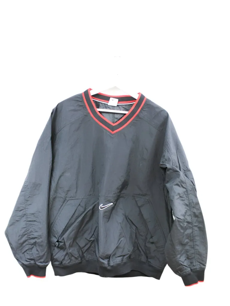 Z - Vintage 90s Nike Swoosh Nylon Pullover Jacket sold by HG Vintage