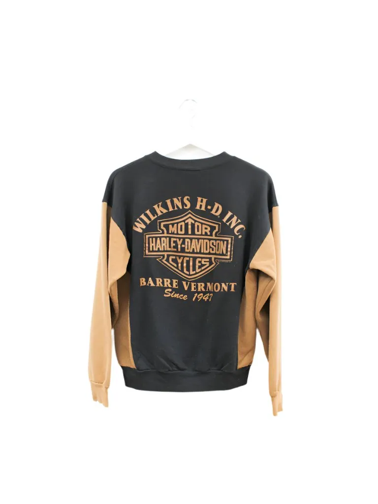 Z - Vintage Harley Davidson Barre Vermont Henley Crewneck sold by HG Vintage product image thumbnail 3