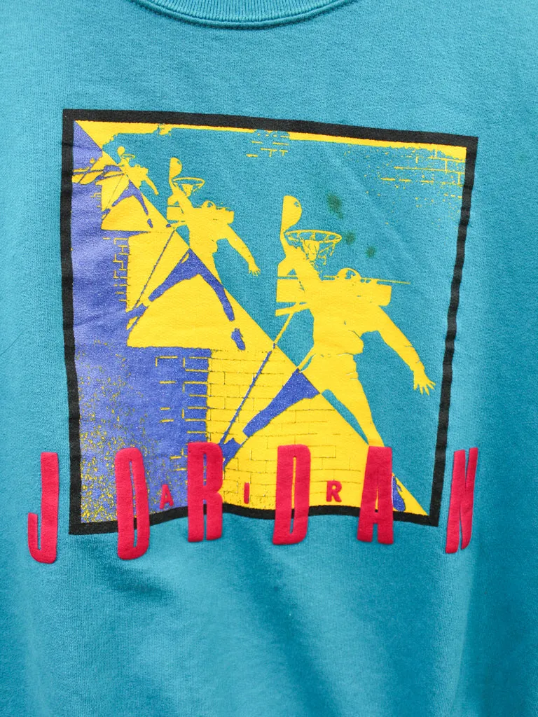 Z - Vintage 90s Nike Jordan Graphic Crewneck sold by HG Vintage product image thumbnail 2