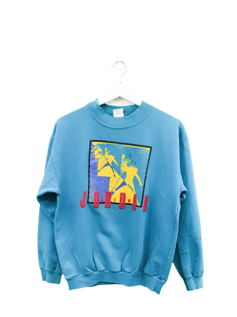 Z - Vintage 90s Nike Jordan Graphic Crewneck sold by HG Vintage