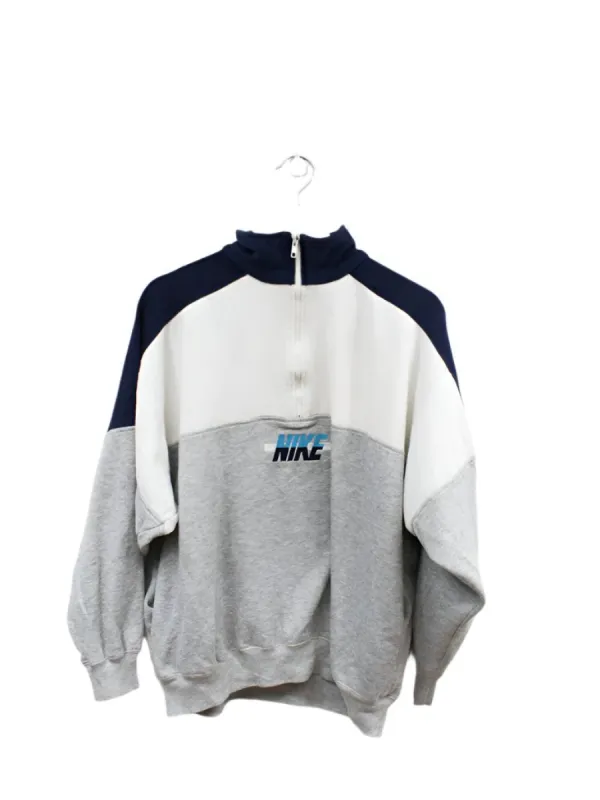 Z - Vintage Nike Emb Script Quarter Zip Crewneck sold by HG Vintage