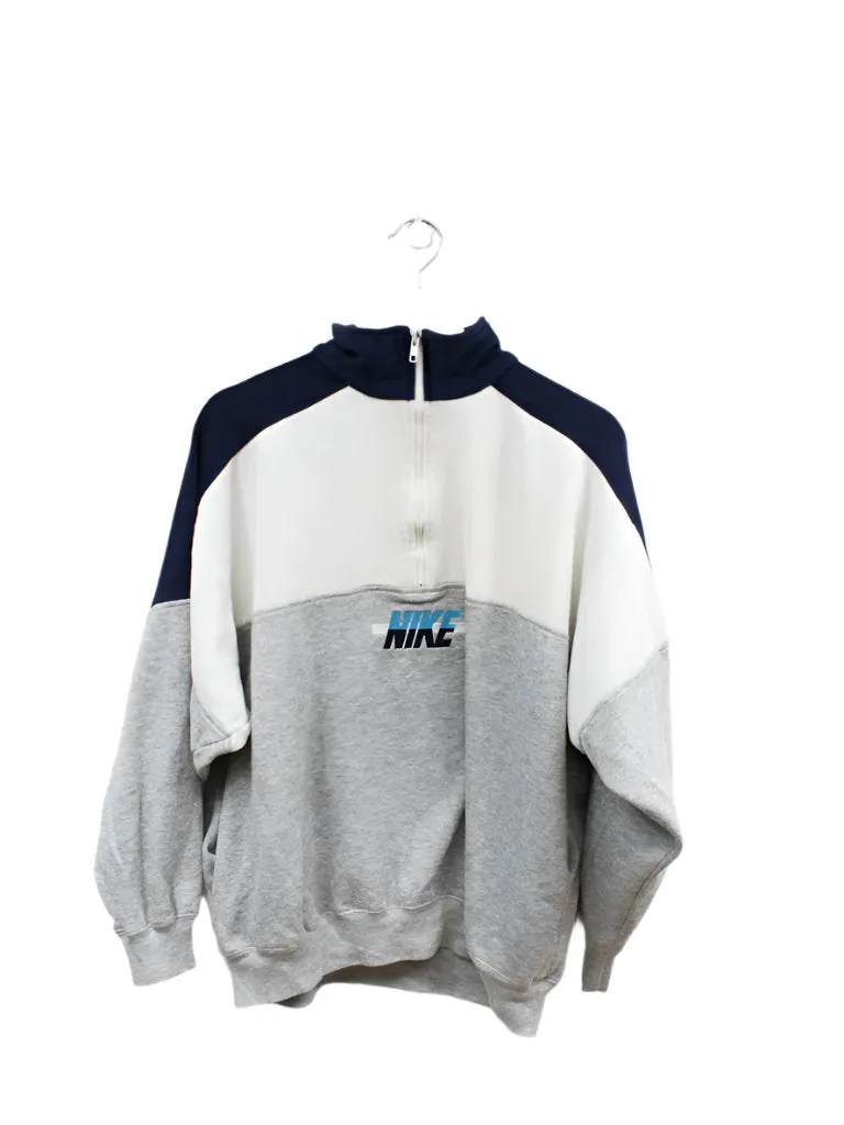 Z - Vintage Nike Emb Script Quarter Zip Crewneck sold by HG Vintage