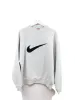 Z - Vintage Nike Made In The USA Emb Swoosh Crewneck Grey sold by HG Vintage