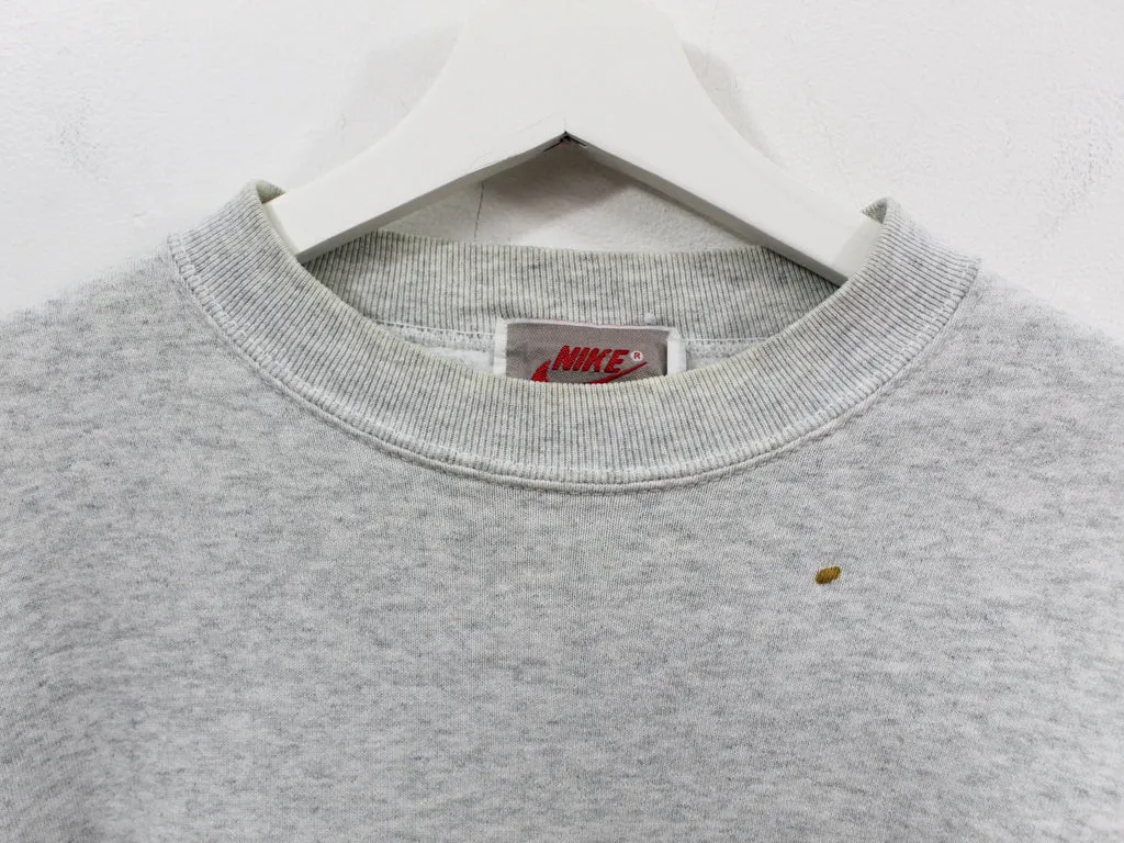 Z - Vintage Nike Made In The USA Emb Swoosh Crewneck Grey sold by HG Vintage product image thumbnail 3