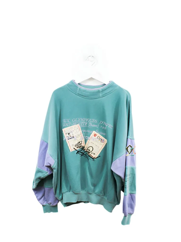 Z - Vintage Adidas 1948 Swiss Olympic Games Emb Crewneck sold by HG Vintage