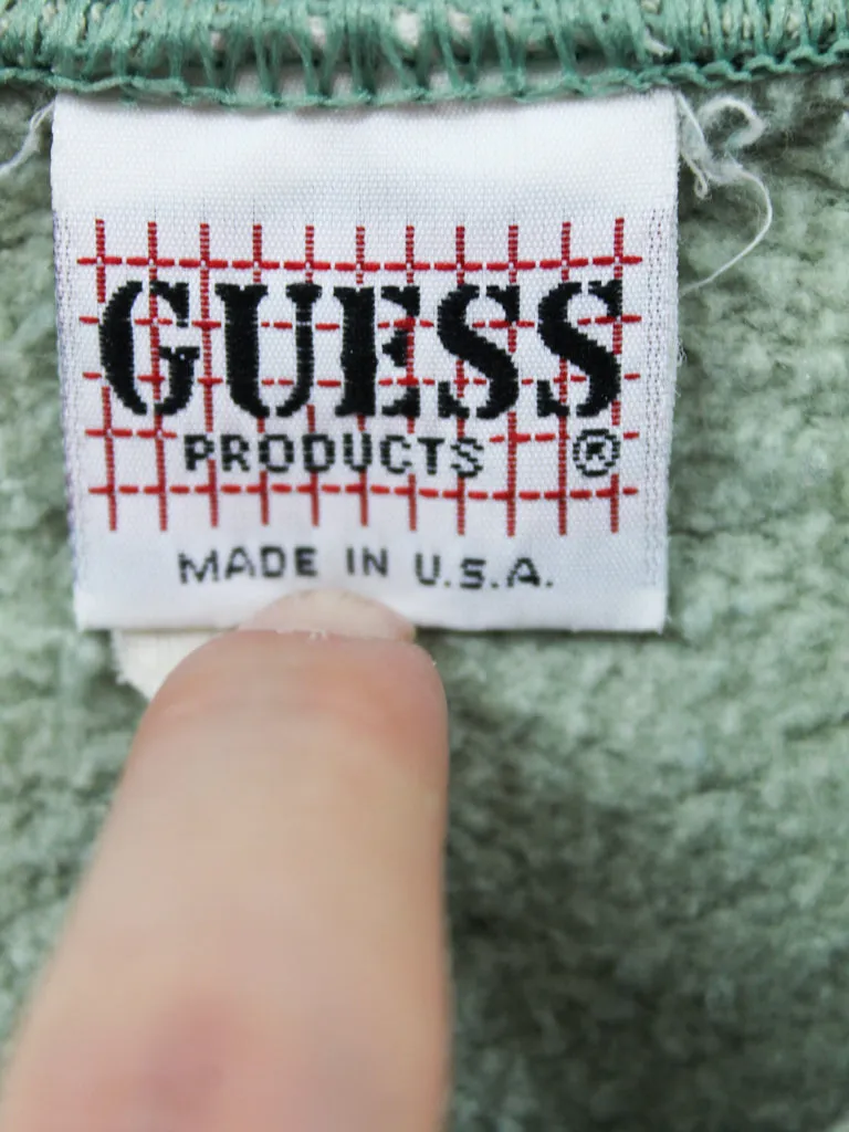 Z - Vintage Guess Made In The USA Emb Script Crewneck sold by HG Vintage product image thumbnail 3