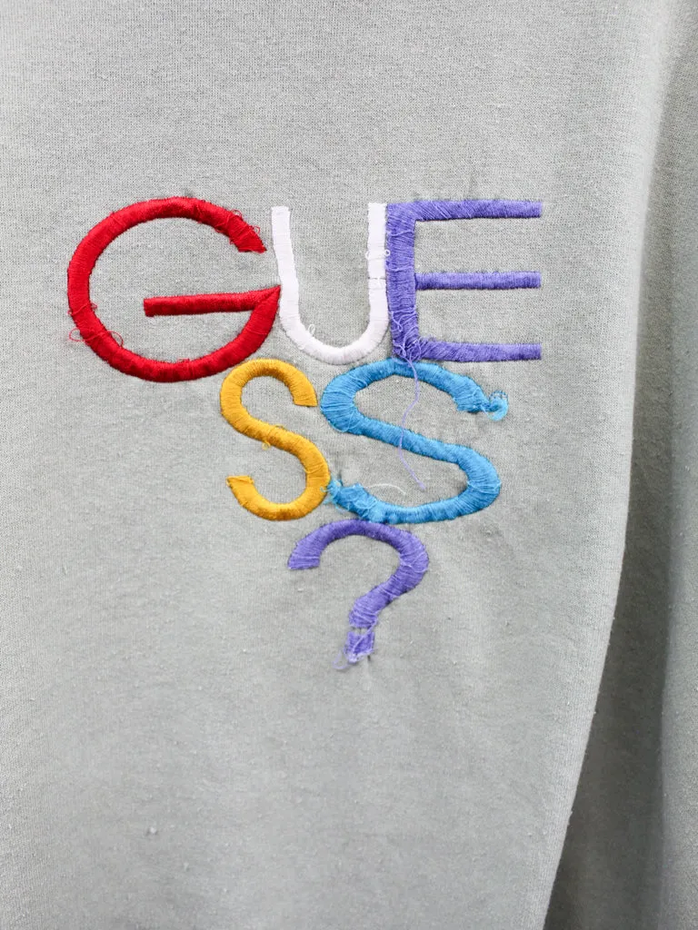 Z - Vintage Guess Made In The USA Emb Script Crewneck sold by HG Vintage product image thumbnail 2