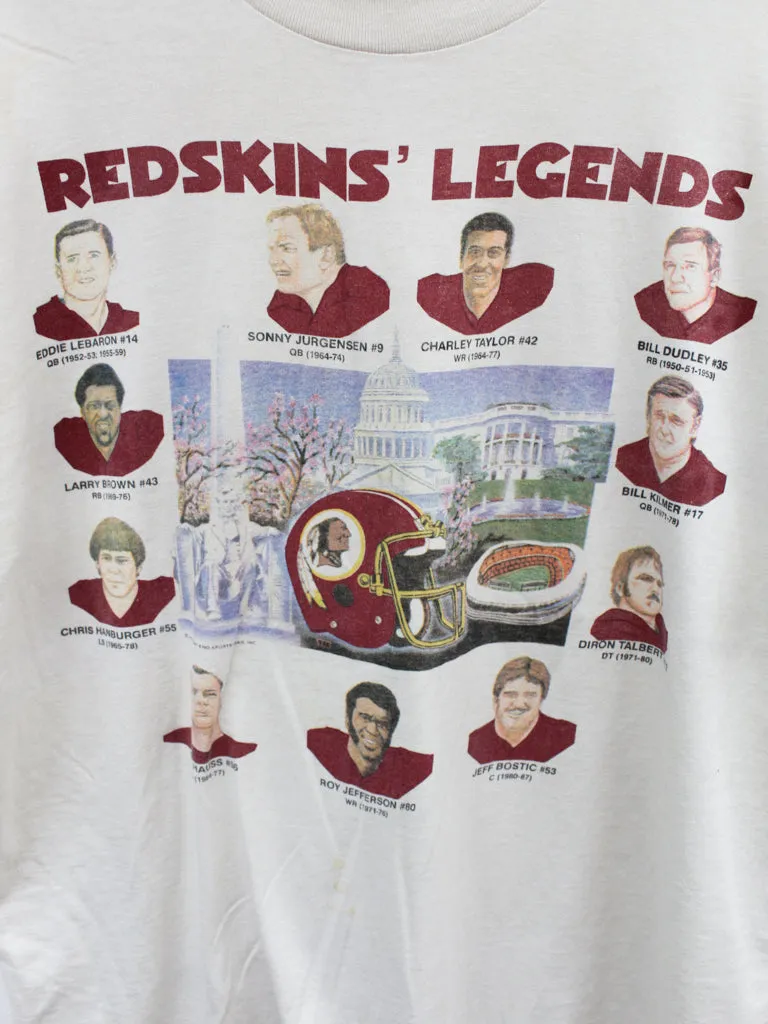 Z - Vintage Washington Commanders NFL Single Stitch Tee sold by HG Vintage product image thumbnail 2