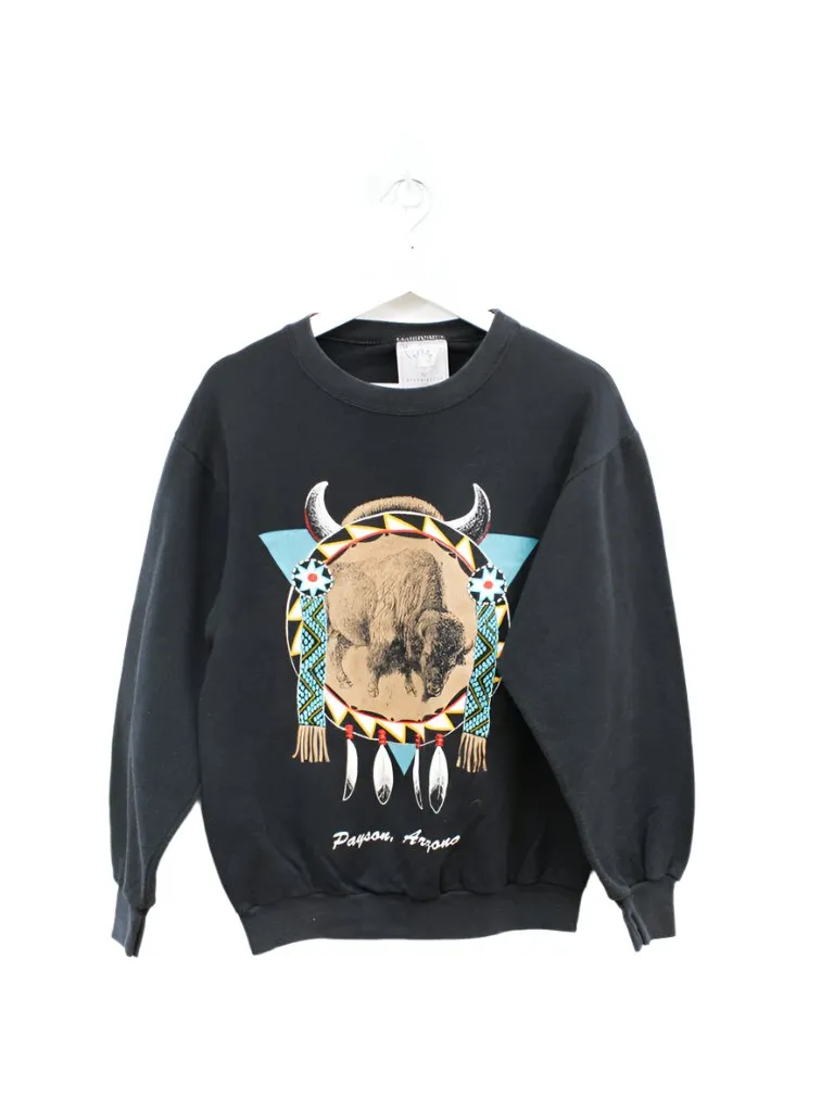 Z - Vintage Payson Arizona Bison & Dream Catcher Crewneck sold by HG Vintage