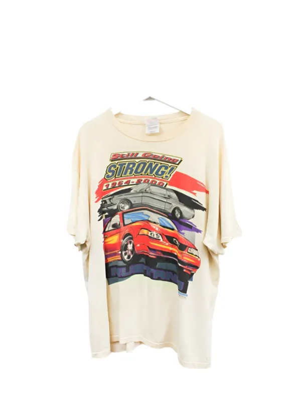 Z - Vintage 2000 Mustang Car Tee sold by HG Vintage