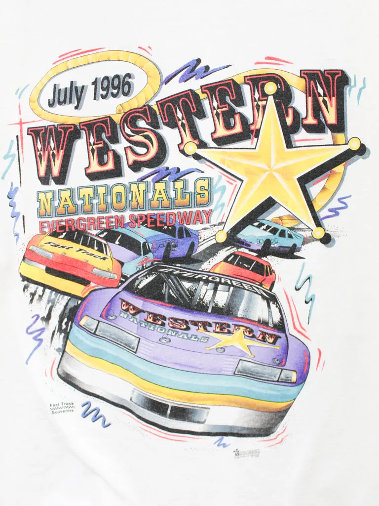 Z - Vintage 1996 Western National Evergreen Speedway Tee sold by HG Vintage product image thumbnail 2