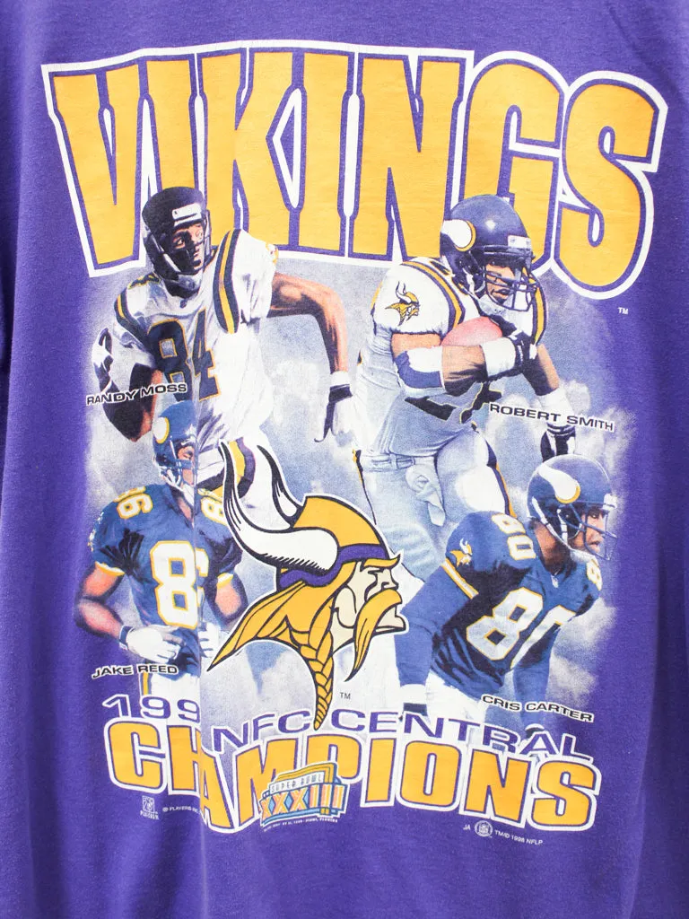 Z - Vintage 1998 Vikings NFC Central Champs NFL Tee sold by HG Vintage product image thumbnail 2