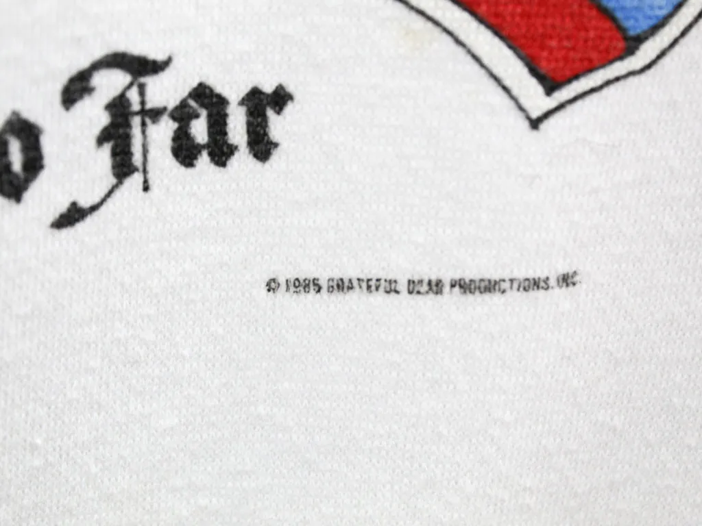 Z - Vintage 1985 The Grateful Dead Twenty Years So Far Crewneck sold by HG Vintage product image thumbnail 3