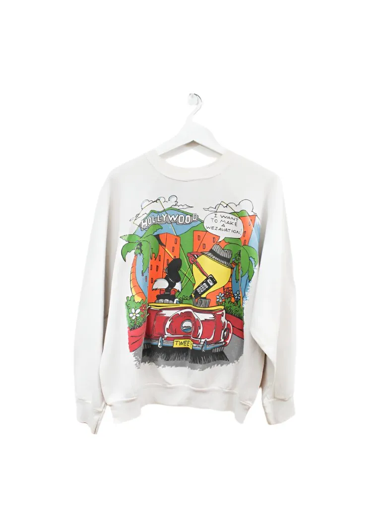 Z - Vintage 1988 Looney Tunes In Hollywood Crewneck sold by HG Vintage product image thumbnail 3