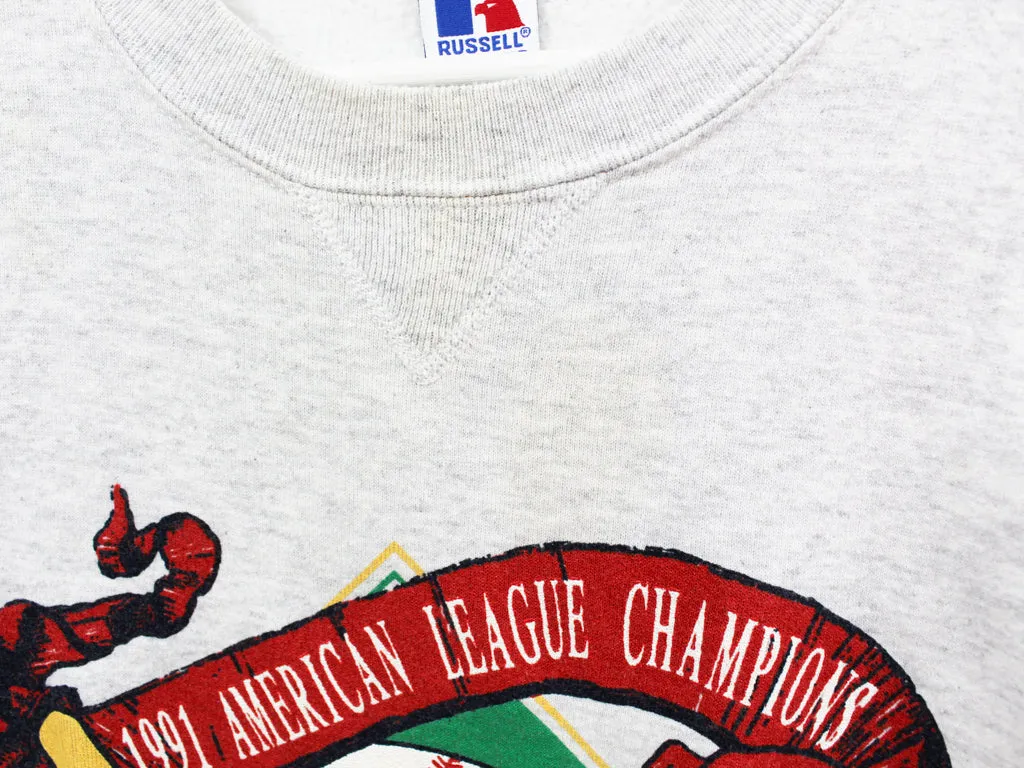 Z - Vintage 1991 Twins World Series Champs MLB Russell Athletic Crewneck sold by HG Vintage product image thumbnail 4