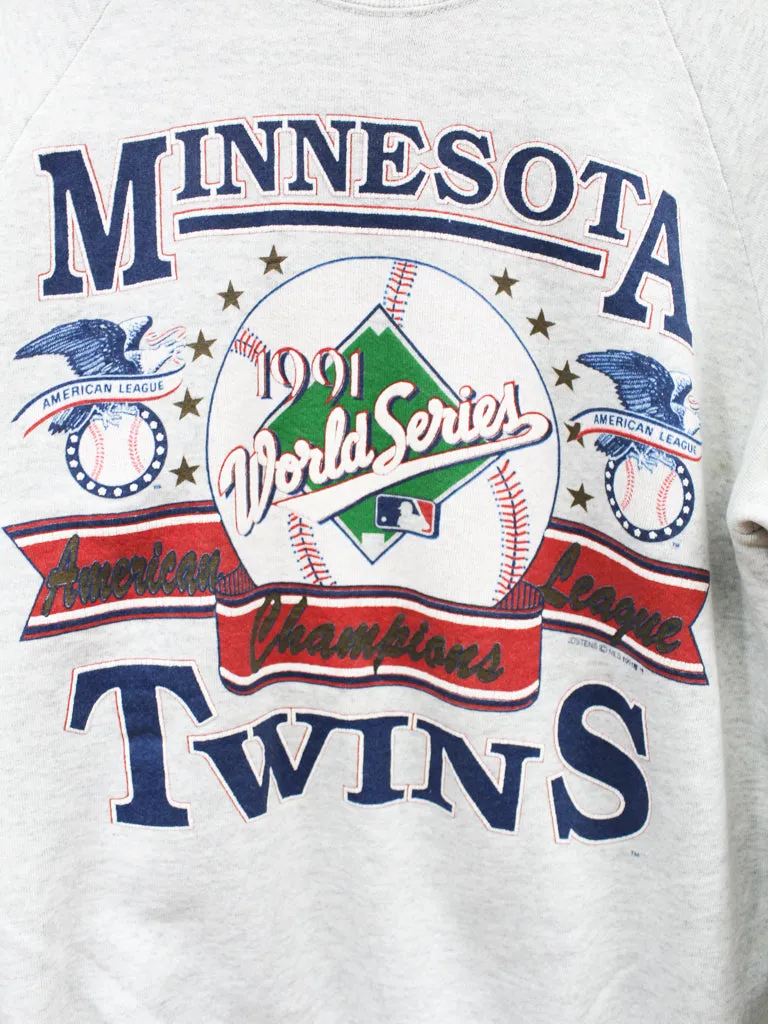 Z - Vintage 1991 Twins World Series Champs MLB Crewneck sold by HG Vintage product image thumbnail 2