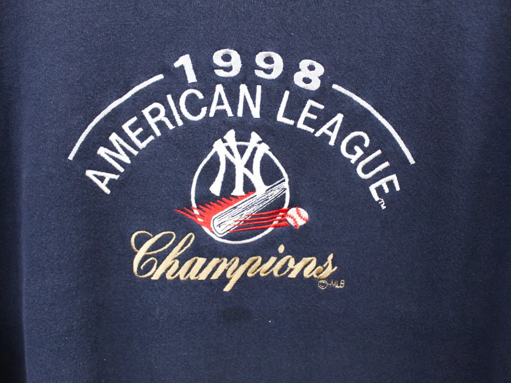 Z - Vintage 1998 Yankees American League MLB Lee Embroidered Crewneck sold by HG Vintage product image thumbnail 2