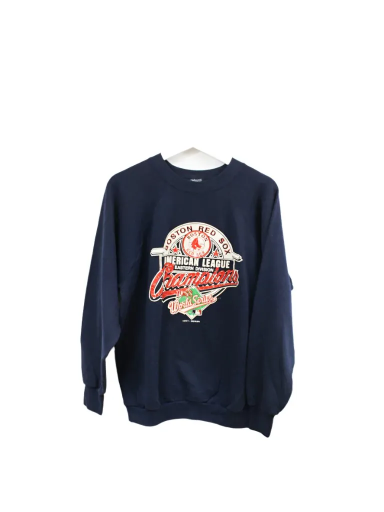 Z - Vintage 1988 Red Sox MLB Logo 7 World Series Champ Crewneck sold by HG Vintage