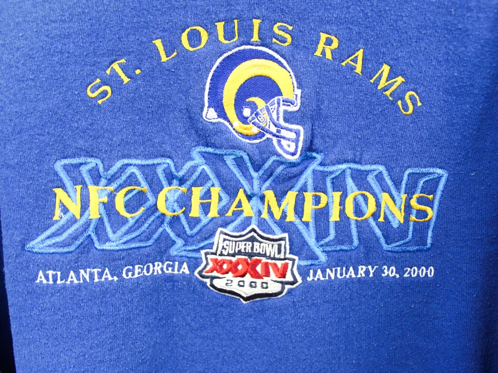Z - Vintage 2000 Rams NFC Champs Embroidered NFL Puma Crewneck sold by HG Vintage product image thumbnail 2