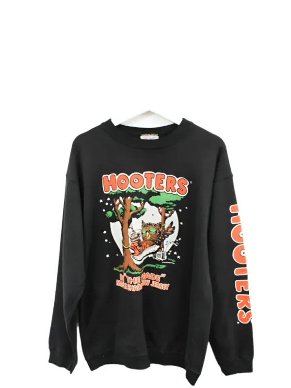 Z - Vintage 1994 Hooters In The Shade New Jersey Hanes Heavyweight Crewneck sold by HG Vintage