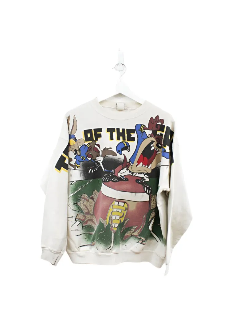 Z - Vintage 1996 Looney Tunes Football Top Of The Game Crewneck sold by HG Vintage