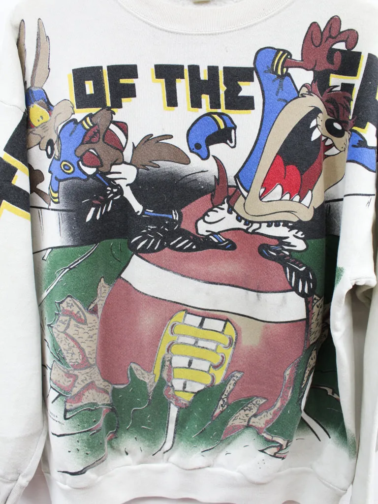 Z - Vintage 1996 Looney Tunes Football Top Of The Game Crewneck sold by HG Vintage product image thumbnail 2