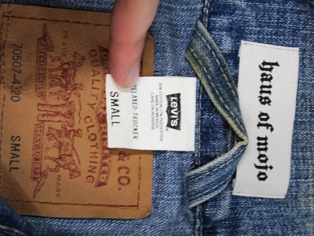 Z - Haus Of Mojo Mickey Mouse Reworked Denim Jacket sold by HG Vintage product image thumbnail 5