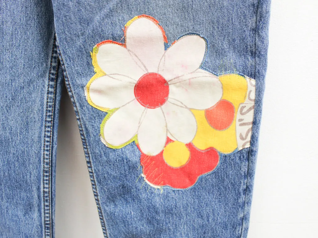 Z - Haus Of Mojo Don't Litter/Pepsi Levi's 550 Reworked Jeans sold by HG Vintage product image thumbnail 3