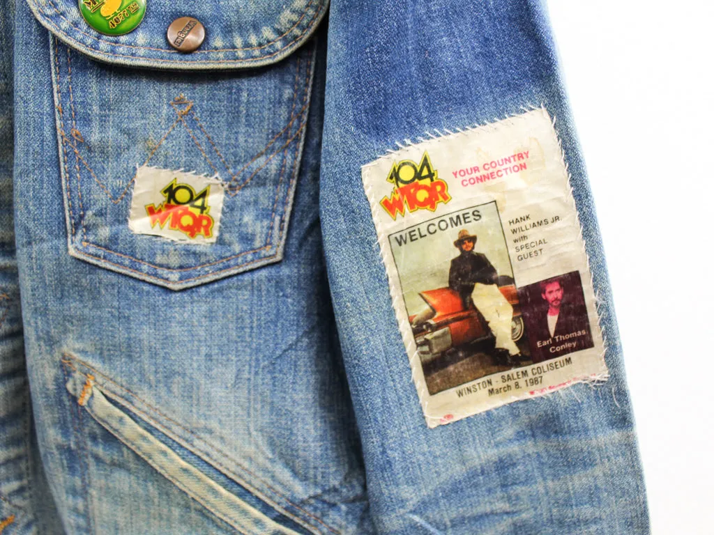 Z - Haus Of Mojo Eagles & AC/DC Wrangler Reworked Denim Jacket sold by HG Vintage product image thumbnail 4