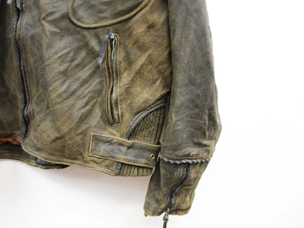Z- Vintage Harley Davidson Billings Distressed Leather Jacket sold by HG Vintage product image thumbnail 2