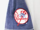 Z- Vintage Yankees MLB Starter Embroidered Script Henley Tee sold by HG Vintage