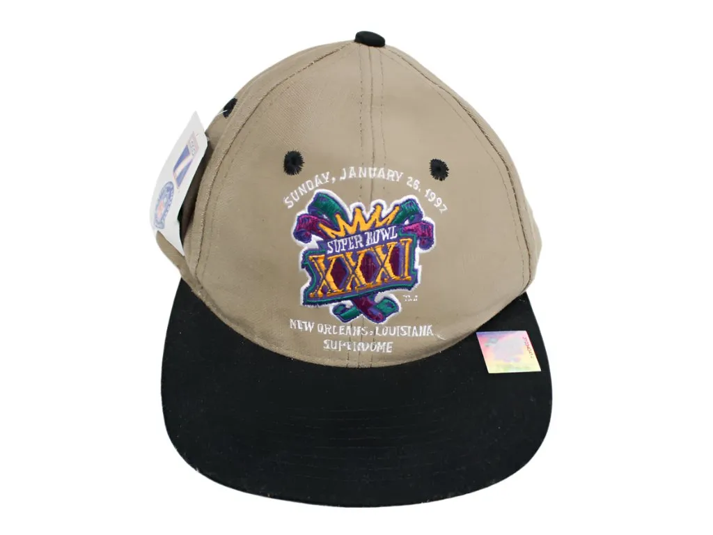 Z- Vintage Deadstock 1997 NFL Logo 7 Super Bowl 31 Snapback Hat sold by HG Vintage product image thumbnail 2