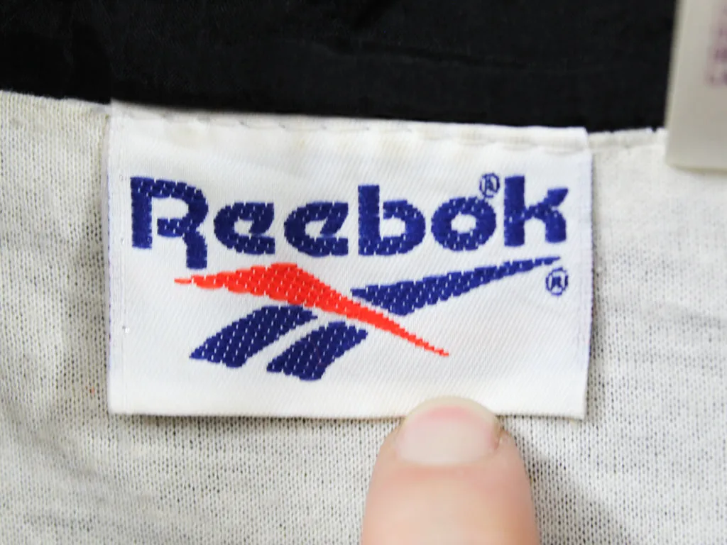 Z- Vintage 90s Reebok Nylon Windbreaker White/Black sold by HG Vintage product image thumbnail 4