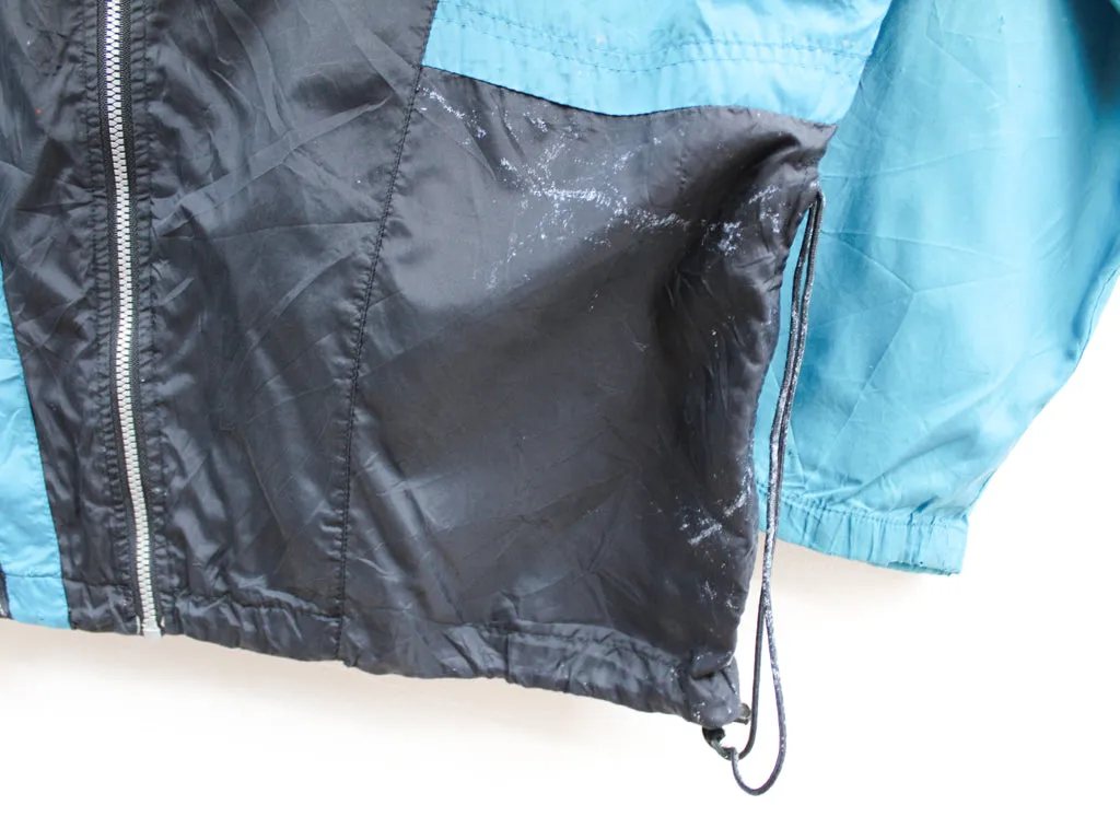 Z- Vintage 90s Nike Nylon Windbreaker Black/Teal sold by HG Vintage product image thumbnail 4
