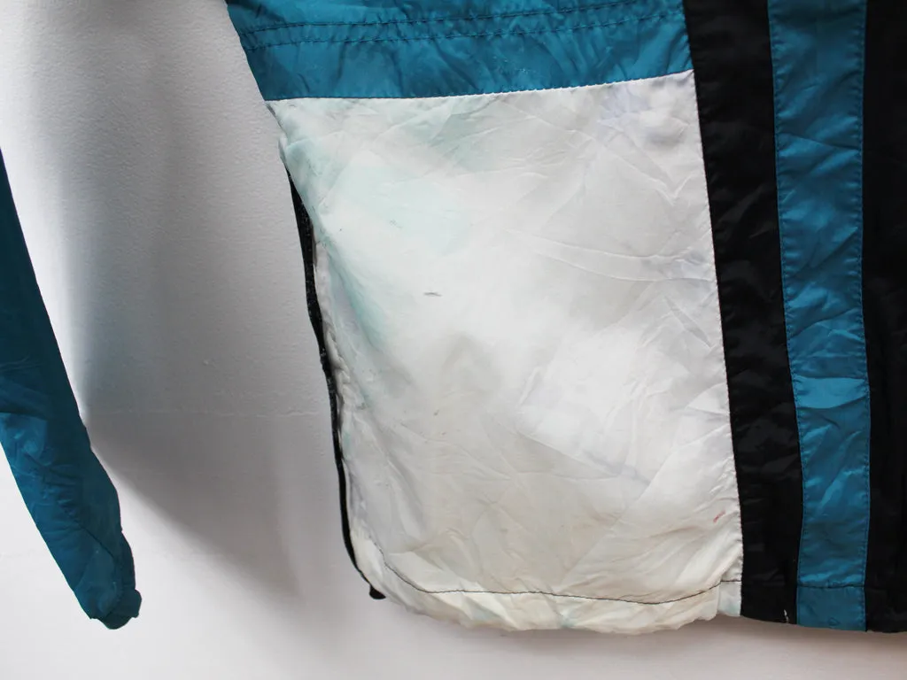 Z- Vintage 90s Nike Nylon Windbreaker Black/Teal sold by HG Vintage product image thumbnail 3