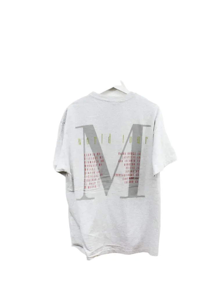 Z- Vintage 1994/95 Barry Manilow World Tour Text Single Stitch Tee sold by HG Vintage product image thumbnail 3