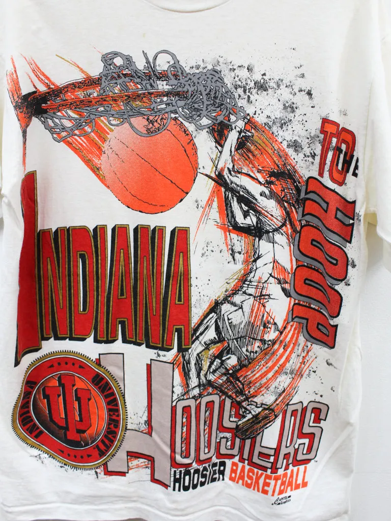 Z- Vintage Indiana Hosers Basketball Team Jumbo Print Tee sold by HG Vintage product image thumbnail 2