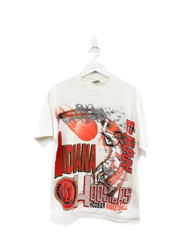 Z- Vintage Indiana Hosers Basketball Team Jumbo Print Tee sold by HG Vintage