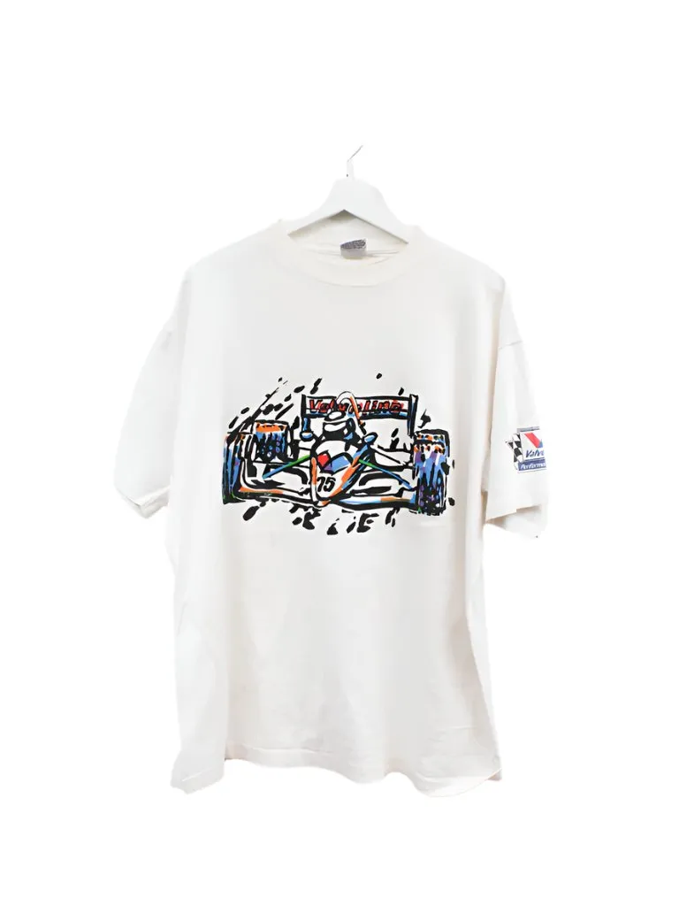 Z- Vintage F1 Valvoline Performance #75 Graphic Single Stitch Tee sold by HG Vintage