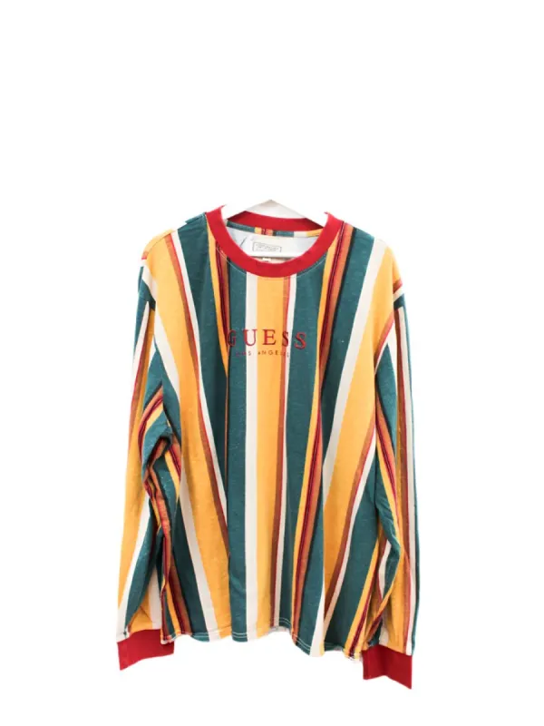 Z - Vintage Guess Los Angeles Emb Text Long Sleeve Tee sold by HG Vintage