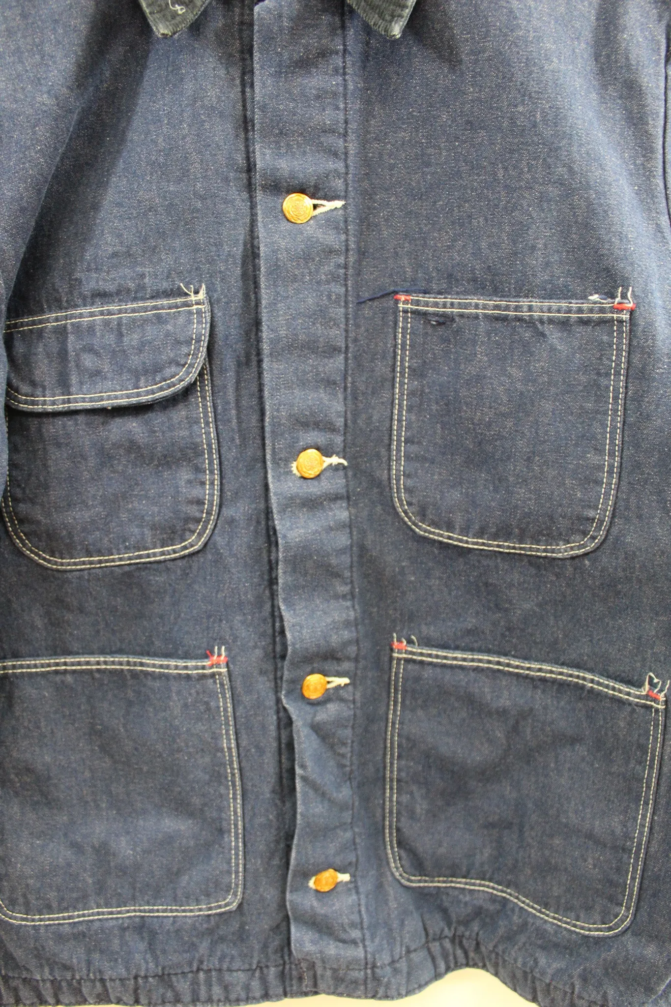 Z- Vintage 60s Wrangler Made in USA blanket Lined Denim Chore Jacket sold by HG Vintage product image thumbnail 2
