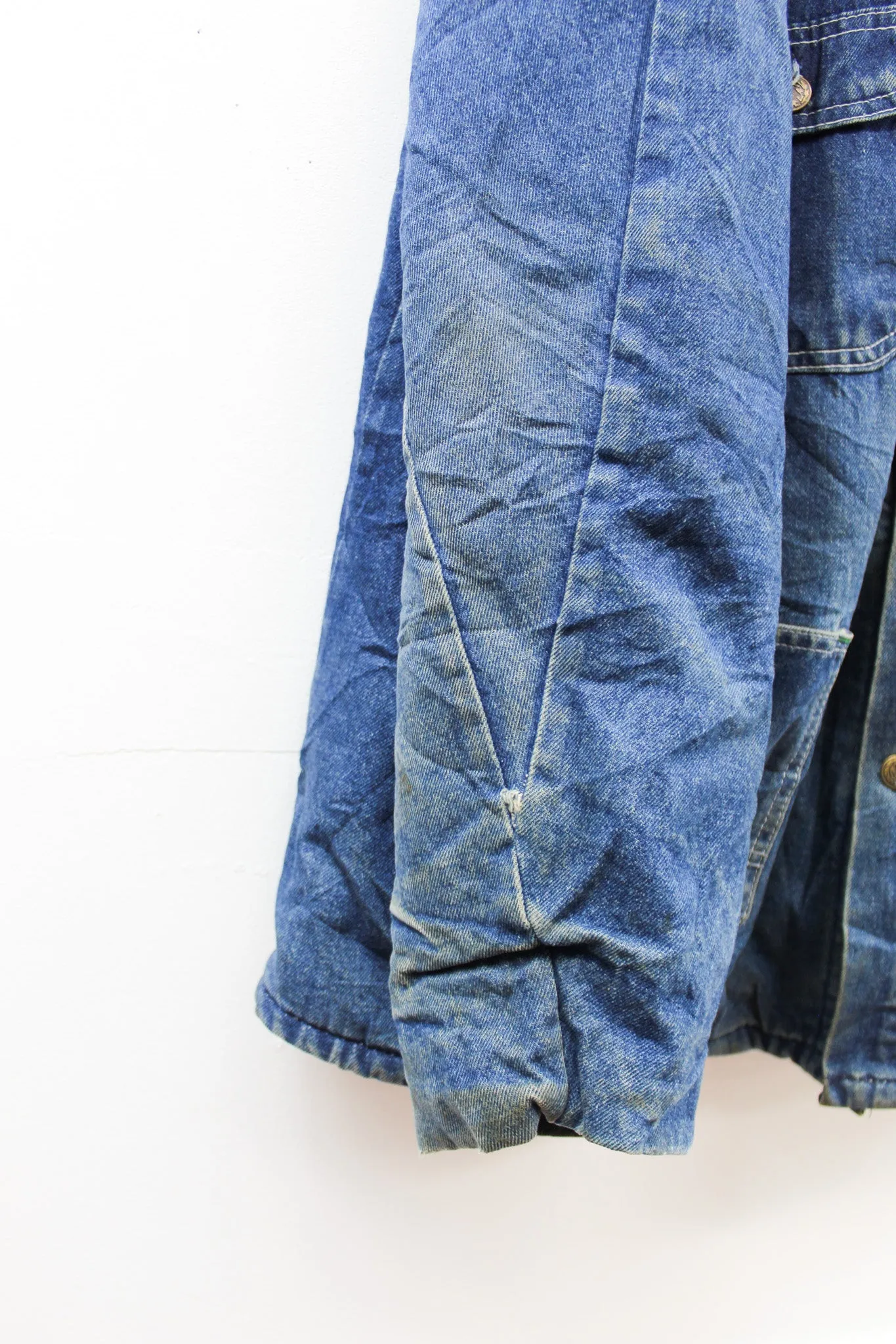 Z- Vintage 60s Key Imperial Lined Denim Railroad Chore Jacket sold by HG Vintage product image thumbnail 4