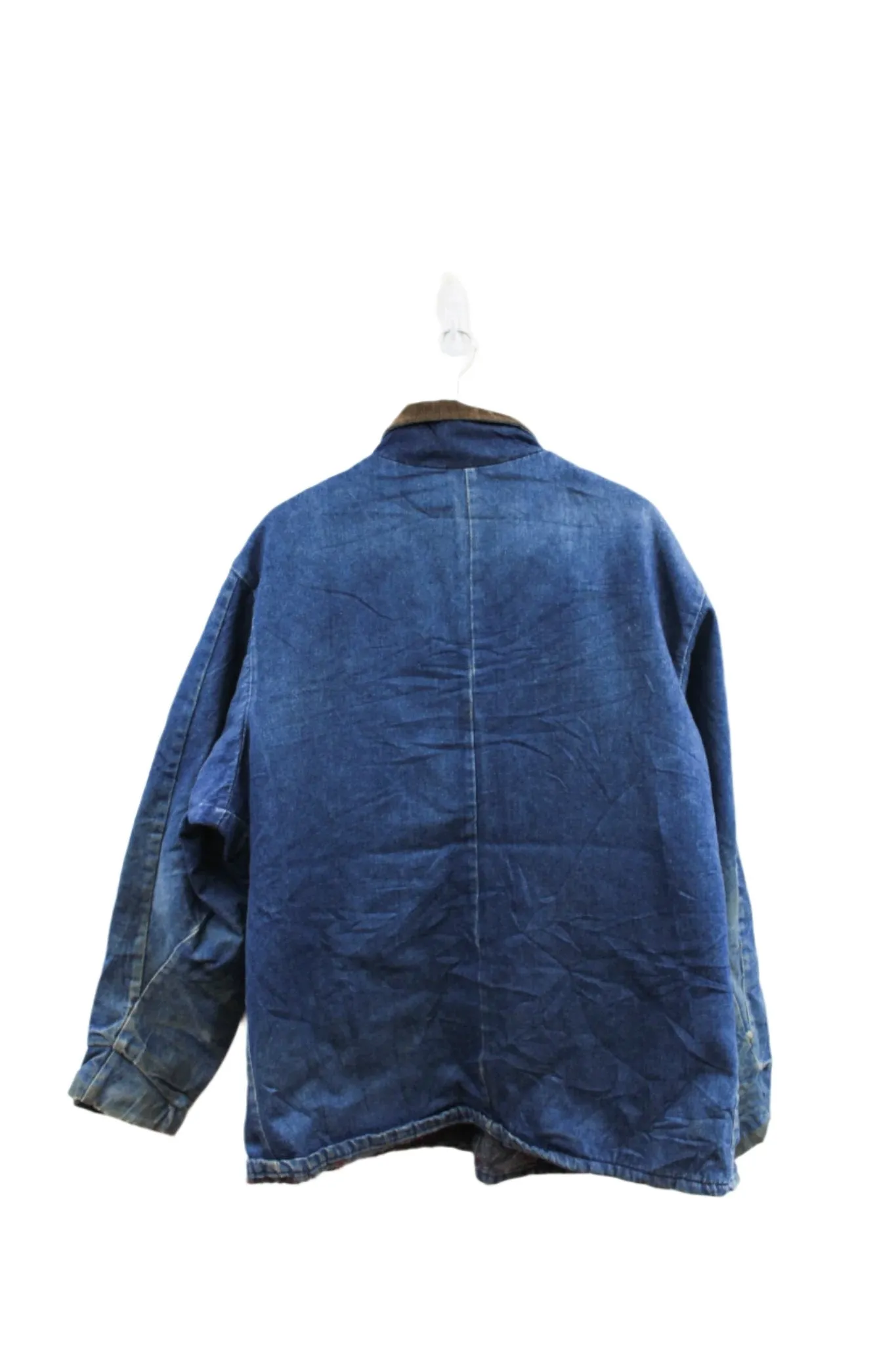 Z- Vintage 60s Key Imperial Lined Denim Railroad Chore Jacket sold by HG Vintage product image thumbnail 2