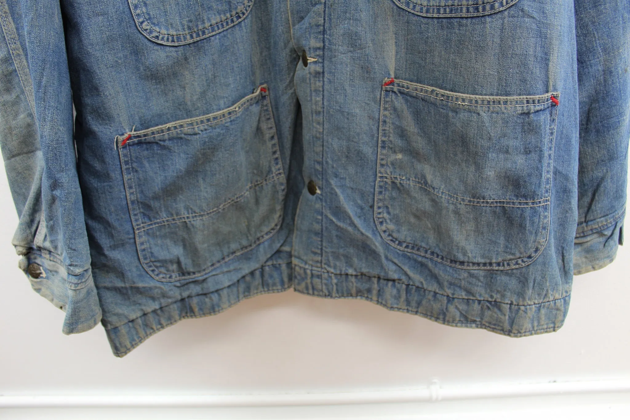 Z- Vintage 50s/60s Sears Blanket Lined Denim Chore Coat sold by HG Vintage product image thumbnail 2