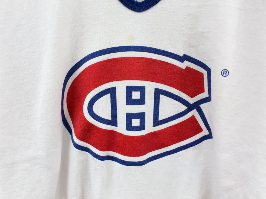 Z- Vintage Canadiens NHL Nutmeg Patrick Roy Jersey Style Tee sold by HG Vintage product image thumbnail 2