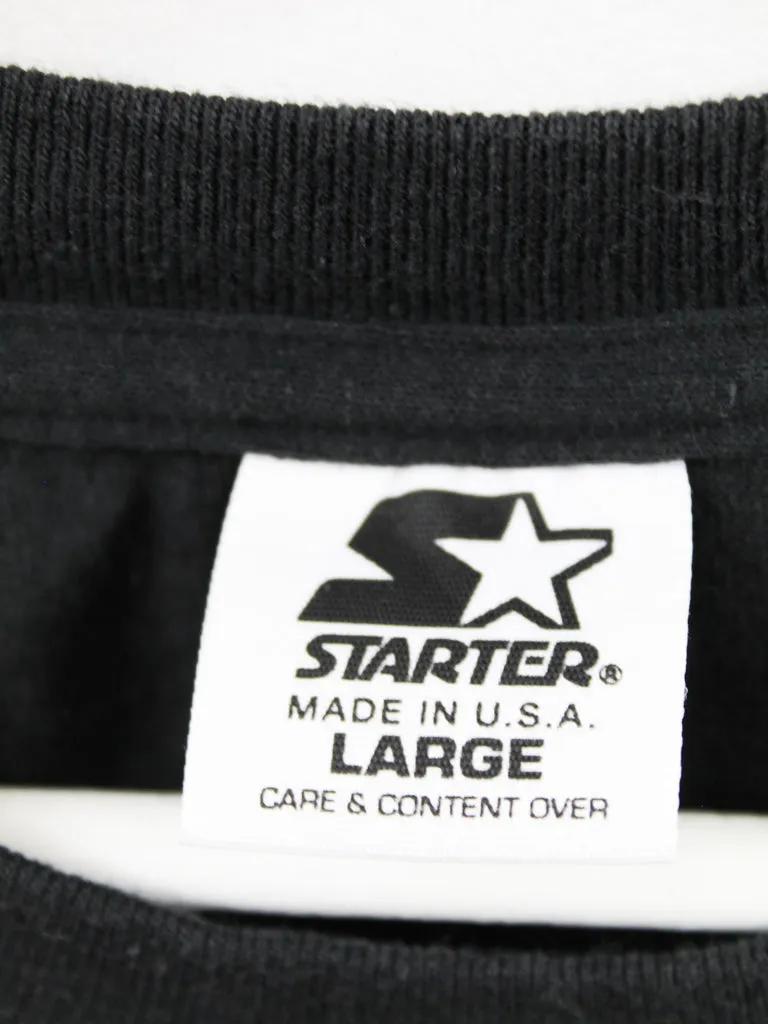 Z- Vintage Bulls NBA Starter Repeat Three Peat Graphic Tee sold by HG Vintage product image thumbnail 3