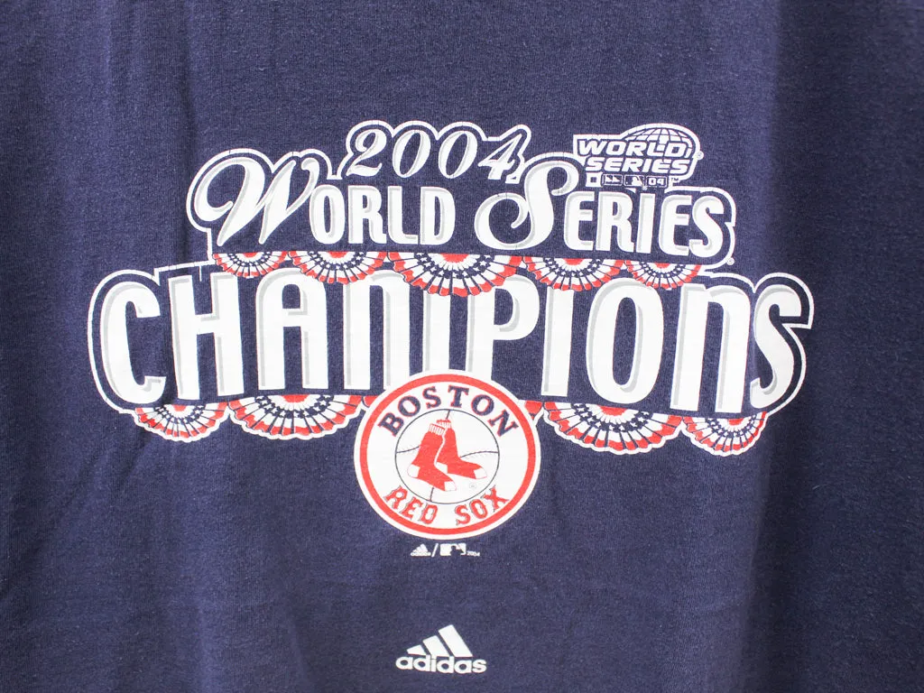Z- Vintage 2004 Red Sox MLB Adidas World Series Champ Tee sold by HG Vintage product image thumbnail 2