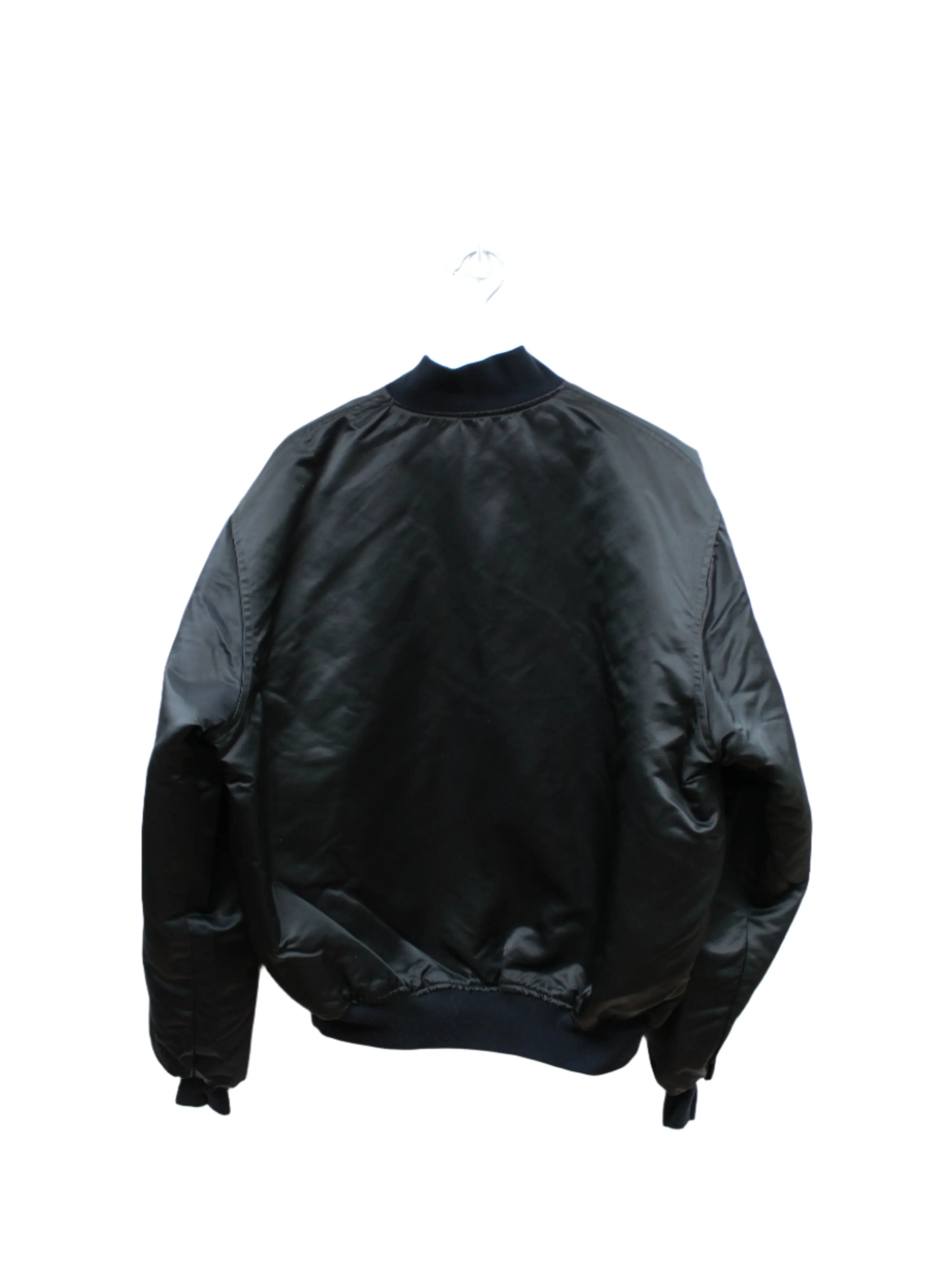 Z- Vintage Warriors NBA Starter Satin Bomber Jacket sold by HG Vintage product image thumbnail 3