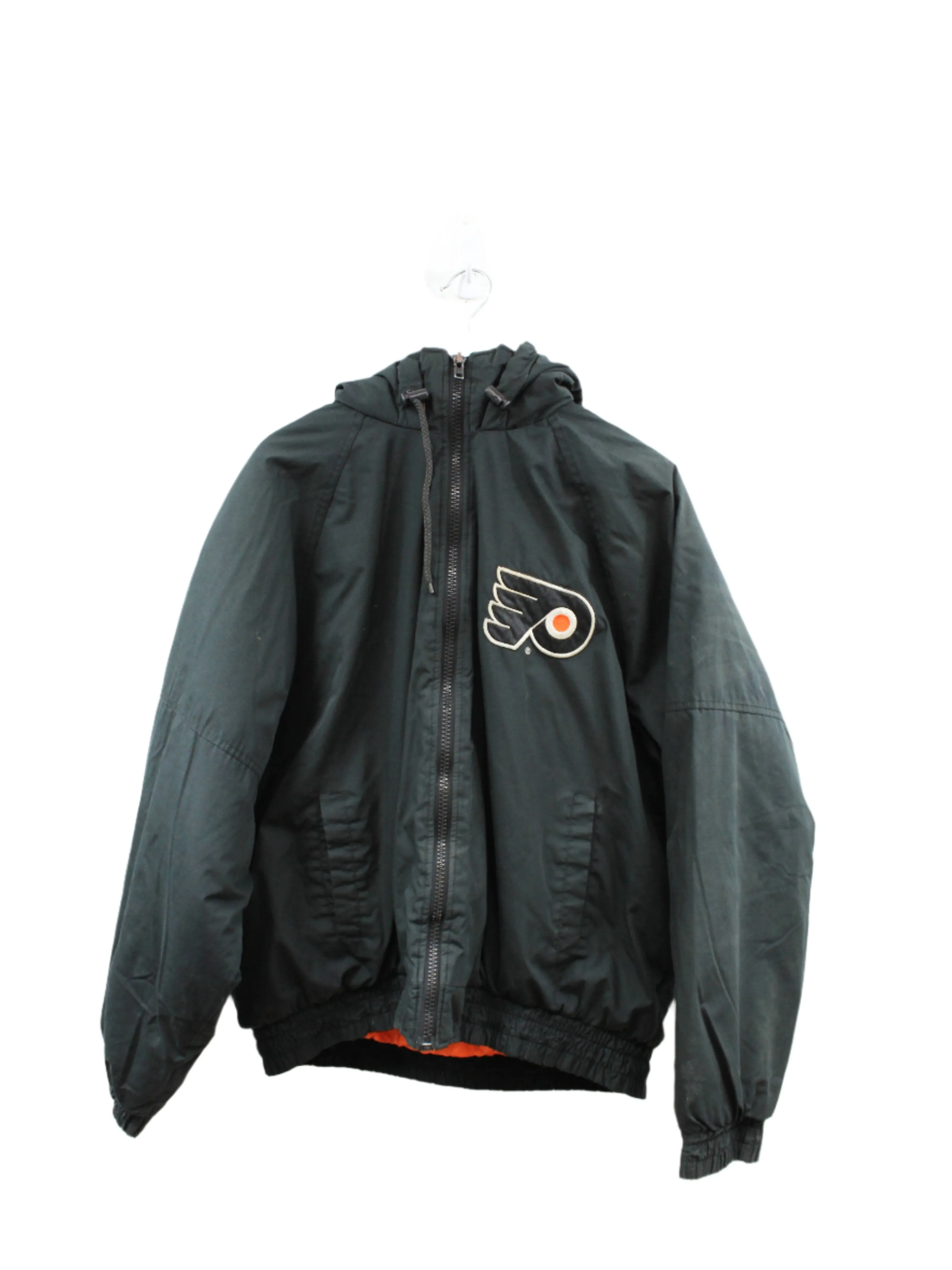 Z- Vintage Flyers NHL Fan Gear Hooded Winter Jacket sold by HG Vintage